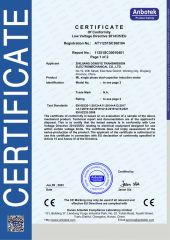CE certifiate of Ml dual capacitor motor certificate from Zhejiang Dongye Transmission Electromechanical co.,Ltd