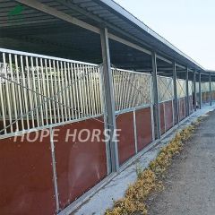 Cheap Portable Outdoor Racing Stall Products Equestrian Fronts Horse Stable Equipment - Image 5