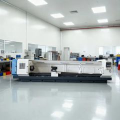 Qk1325 Large CNC Big Bore Lathe Machine for Metal Pipe Threading Pipe Thread Lathe - Image 3