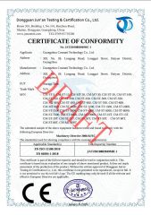 Storage Tank certificate from Guangzhou Cosmati Technology Co., Ltd