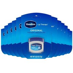 Vaseline Lip Therapy Fragrance free Original 0.25 oz -32 Pack - Travel Size Wholesale - Image 1