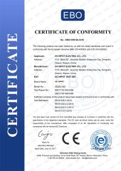 CE Certificate certificate of HV Hipot Electric Co., Ltd. – certificate photo, supplier certificates section