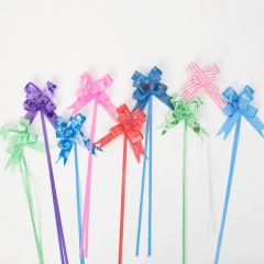 Party Decoration Gift Pull Bow Plastic Ball Flower Wedding Ribbon - Image 3