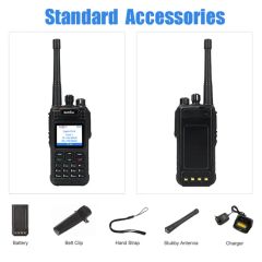Waterproof Long Range Two Way Radios Portable Handheld VHF UHF Radio with Bluetooth - Image 6