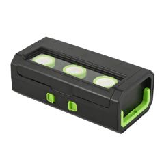 3 Handheld Flood Lamps Set with Durable Charging Case LED Work Light - Image 1