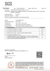 US CP65 report certificate from Shenzhen Gymtion Industrial Co., Ltd
