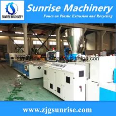 Automatic Plastic PVC Hollow Board Wall Panel Extrusion Making Machine - Image 5