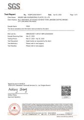 Product Inspection Report certificate of Ningbo Mbh Engineering Plastic Co., Ltd. – certificate photo, supplier certificates section