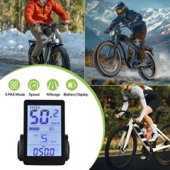 Ebike Commuting Display with Speed Mileage and Bicycle Computer Accessory - Image 5