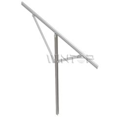 Solar Ground Mounting Bracket Structures with U Pile Origin China Trademark Wintop HS Code 7610900000 Type Ground - Image 5
