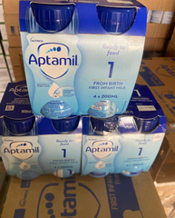 NUTRICIA APTAMIL READY-TO-DRINK 200ML × 4 | INFANT FORMULA Trusted Aptamil Nutrition For Sale – product photo 1, product detail gallery