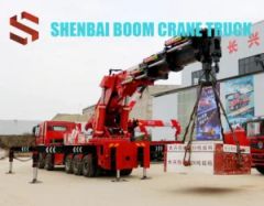 Five-Axis Heavy Truck Sinotruk HOWO 10X4 Left/Right Hand Drive Truck Crane Sqz5200 Hydraulic 130ton Knuckle Boom Crane - Hubei Shenbai Special Automobile Co., Ltd.