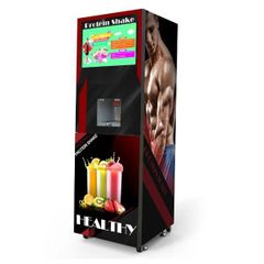 Smart Protein Shake Vending Machine with Automatic Mixing Refrigeration and Dispensing - Image 1