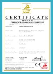 CE CERTIFICATION certificate of Shanghai Motech M&E Co., Ltd. – certificate photo, supplier certificates section