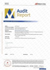 Company Audit certificate from Novalion Medical Instrument Co., Ltd.