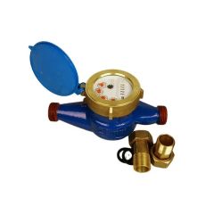Lxsg 20e Bsp Thread ISO 4064 Class B 20mm Cold Brass Multi Jet Water Meter - Image 4