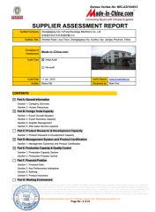 Bureau Veritas Report 2-16 certificate of ZhangJiaGang City YuFeng Beverage Machinery Co., Ltd. – certificate photo, supplier certificates section