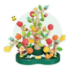 Early Educational Plastic Dly Stacking Toys Flower Tree Building Block - Image 3