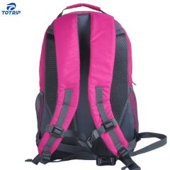 Big Capacity Functional Daily Convenient Pink Laptop Backpack - Image 4