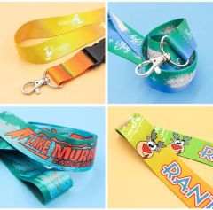 Print Keychain Neck Personalized Custom Breakaway Sublimation Nylon Polyester Lanyards with Logo Custom - Image 3