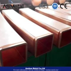 Copper Mould Tube for Continuous Casting Machine Mold Crystallizer for CCM in Steel Industries Tubular Molds - Anshan Metal Co., Ltd.