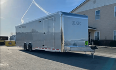 Enclosed Trailers / Enclosed ATC Car Trailer 2026 28ft. Aluminum ROM 550 w/LifeTrac & Large Escape Door 5950 - Image 4