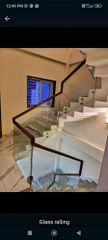 Aluminum Glass Railing - R R Steel Trading And Fabrication