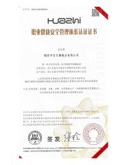 ISO 45001 certificate of Ruian CasaArbol Footwear Co., Ltd. – certificate photo, supplier certificates section