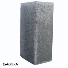 Side Walls Grey Cement Brick Color Grey Shape Cuboidal Material Cement Product Size 8 x 6 x 4 Inch Usage/Application Side - Thimmarayaswamy Concrete Products