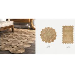 Sustainable Handcrafted Jute Rugs with Unique Texture - Image 6
