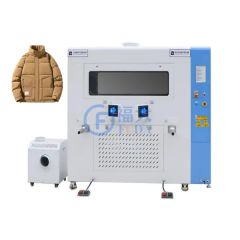 Automatic Duck Down Filling Machine 4 Scales 2 Heads 600 Jackets Daily for FUDA Apparel Production - Shanghai Fuda Down Fiber Filling Machine Co., Ltd.