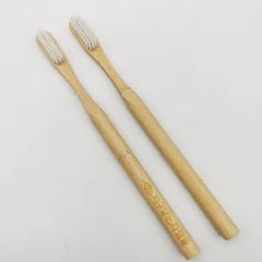 OEM Customized Biodegradable Organic Bamboo Toothbrush Soft Nylon Bristles for Home Use - Image 4