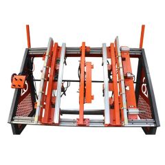 High Efficient Multifunctional Pneumatic Lift Pallet Nailing Table - Image 2