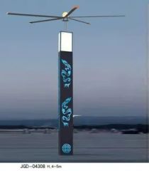 Pole Mounted Fan Ventilation Big Pole Standing Column Fan - Image 3