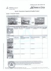 SUPPLIER ASSESSMENT REPORT certificate from TOPUNION HARDWARE AND PLASTIC CO., LIMITED