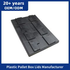 Lightweight and Sturdy Eco-Friendly Plastic Pallet Box Heavy Duty Bulk Storage Lid - Enlightening Plast Co., Ltd