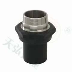 Premium Threaded Male Coupling with Stainless Steel Insert Pressure Pn16 Connection Male Head Type Annulus Raw Material - Image 1