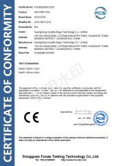 CE Certification certificate from Guangdong Acoolda Bags Technology Co., Limited
