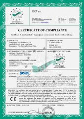 CE certificate certificate of Zhangjiagang Sky Machine Co., Ltd. – certificate photo, supplier certificates section
