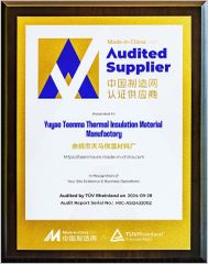 TUV Audit certificate from Yuyao Teenma Thermal Insulation Material Manufactory