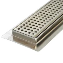 High Quality Stainless Steel Shower Linear Drain Style Drain Color Silver Kind Floor Drain HS Code 7324900000 Model NO. - NINGBO COMFORT CO., LTD.