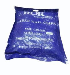 PVC White RDR Classic Double Nail Cable Clip, Packaging Size: 50 Pieces, Clip Size: 20 mm - Image 2