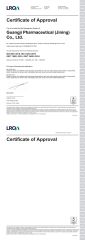 ISO9001 certificate from Jining Mingcheng International Trade Co., Ltd