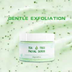 Beauty Cosmetics Skin Care Exfoliating Deep Cleansing Tea Tree Facial Scrub - Image 2