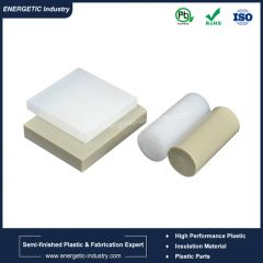 White PP Pure Raw Material Engineering Wear-Resistant Hard Plastic PP Rod - SHENZHEN ENERGETIC UNITED INDUSTRY CO., LTD.