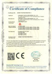 Our certificates certificate from Zhongdi (Ningbo) Energy Co., Ltd.