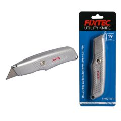 Fixtec 9mm Safety Utility Knife Paper Cardboard Box Cutter - Image 4