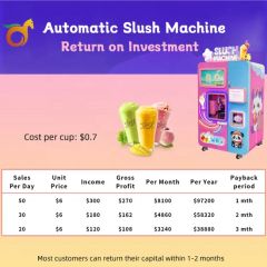 High Quality 24L Large Capacity Slush Vending Machine Automatic Frozen Cold Drink Juice Machine - Image 5