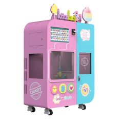 Small Selectable Portable Retail Cotton Candy Vending Machine - Image 3