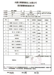 coa-soda ash dense certificate of FONDLAND CHEMICALS CO., LTD. – certificate photo, supplier certificates section